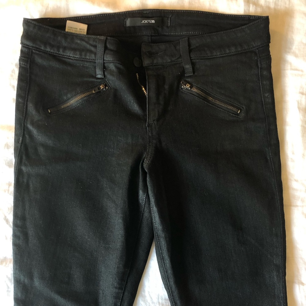 Joe’s jeans skinny ankle black pants